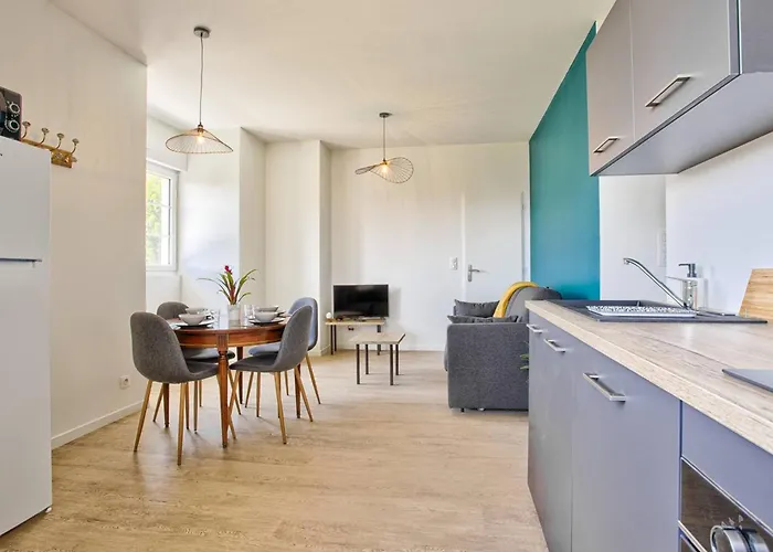 Sejour Cotier A Merville-franceville Pour 4 Personnes, Wifi, Parking - Fr-1-788-72 公寓 *